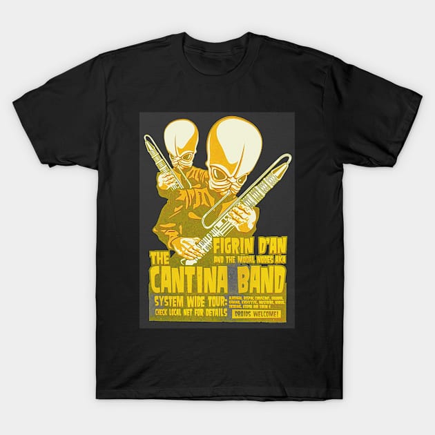 CANTINA POSTER T-Shirt by bartknnth